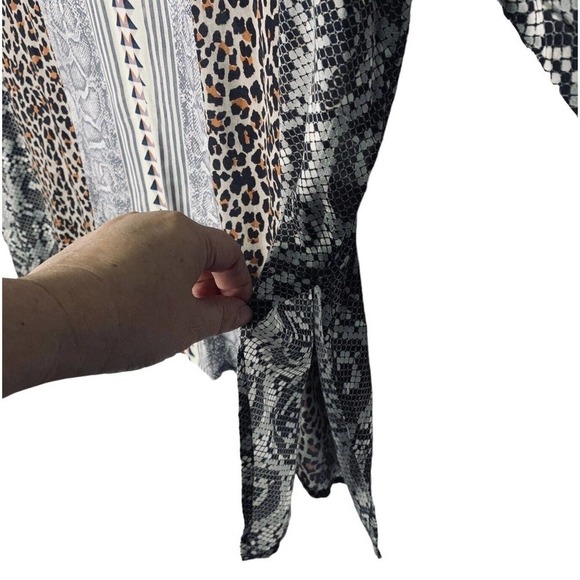 Anthropologie Conditions Apply Luca Tasseled Tunic Womens Plus Size 1X NWT $130 - Picture 8 of 16